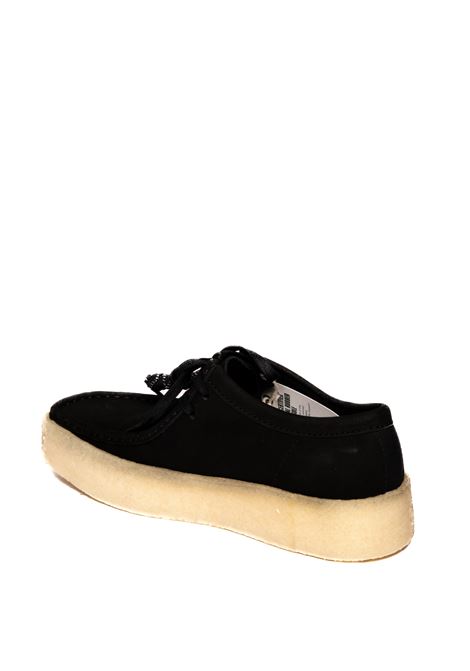  CLARKS ORIGINAL | WALLABEE CUPCAM-BLACK